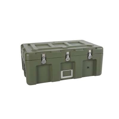 Plastic Big Roto-molded Waterproof Hard Plastic Army Transport Storage Protective Case