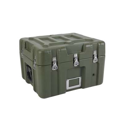 Waterproof Heavy Duty Roto Molded Transport Plastic Equipment Case For Military Use